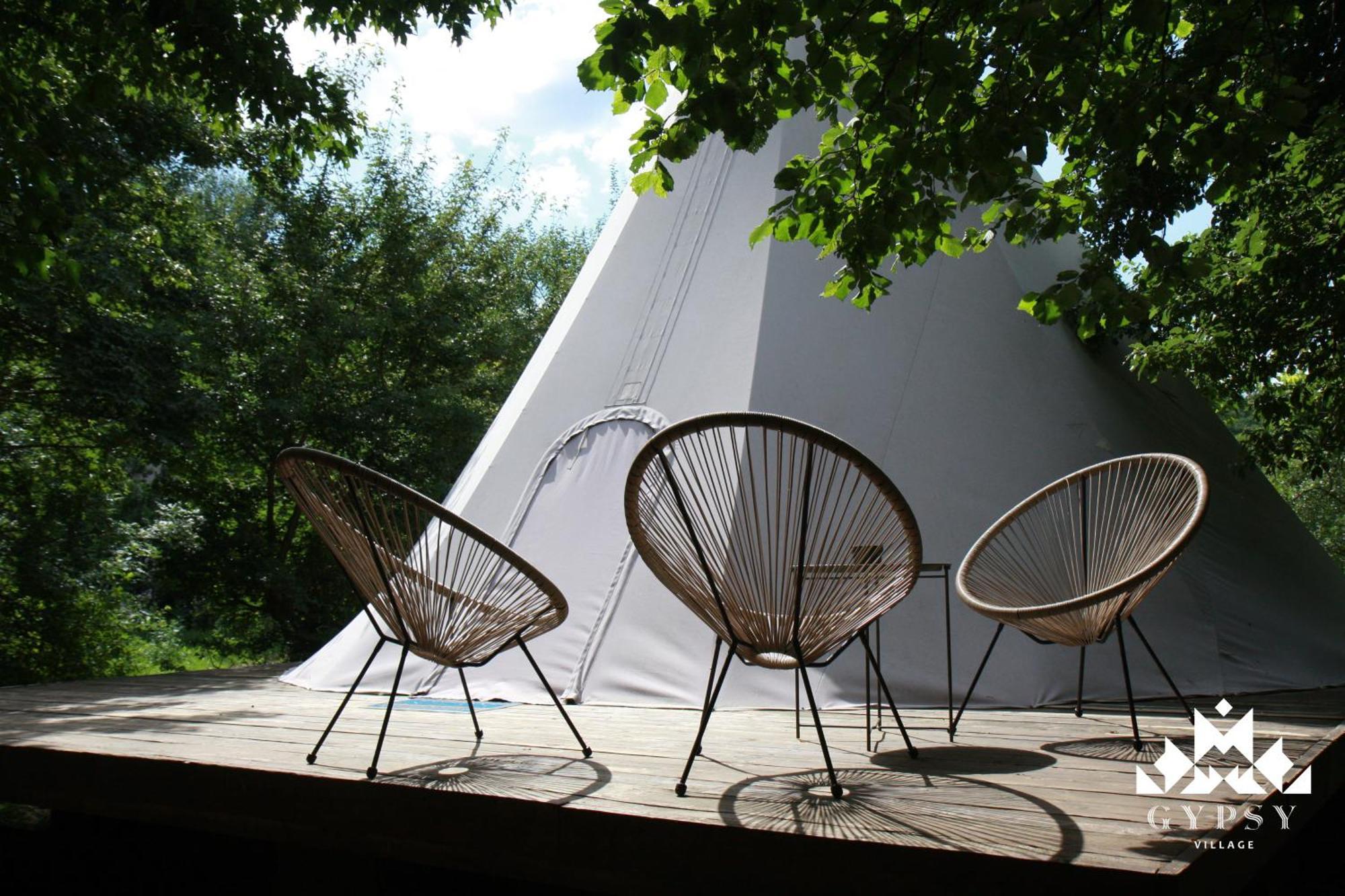 Gipsy Village Park Hotel Asureti Экстерьер фото